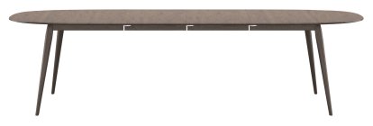 Table PLAYdinner Lamé, Chêne fumé, L 180-280 cm