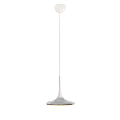 Suspension Falling Leaf, Aluminium poli / blanc
