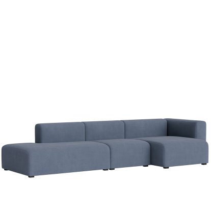Mags Sofa Combinaison 4, Accotoir à droite, Linara 198 - bleu