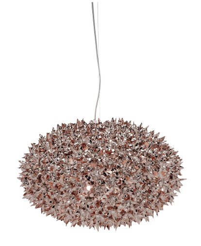 Suspension métallique Bloom, Moyen (ø 53 cm), Bronze