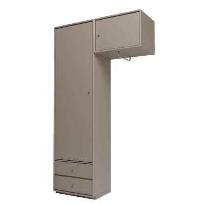 Portemanteau Attire II, Truffle, Socle