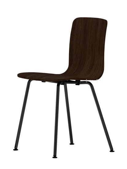 HAL Ply Tube, Chêne foncé, Noir basic, Sans revêtement de l'assise