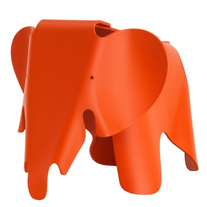 Eames Elephant, Eames rouge orange RE