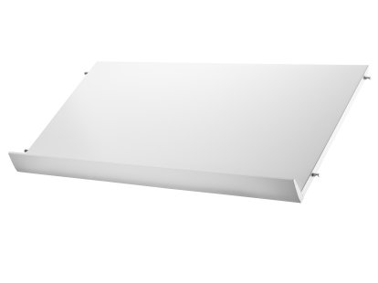 String System présentoir à revues bois massif , 78 x 30 cm, Laqué blanc