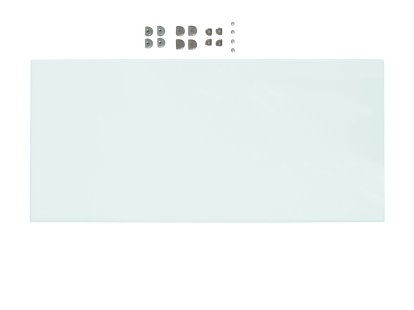 Tablette intermédiaire en verre USM pour étagère, 75 cm x 35 cm