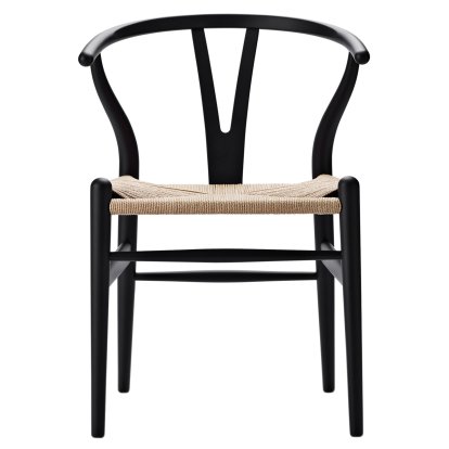 Chaise CH24 Wishbone Chair Soft Colours, Soft Black