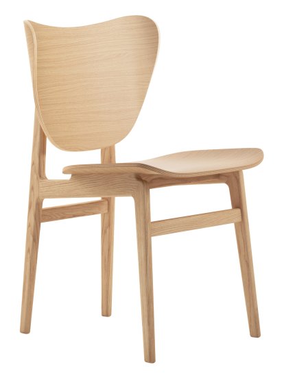 Elephant Dining Chair, Chêne naturel, Sans coussin d'assise