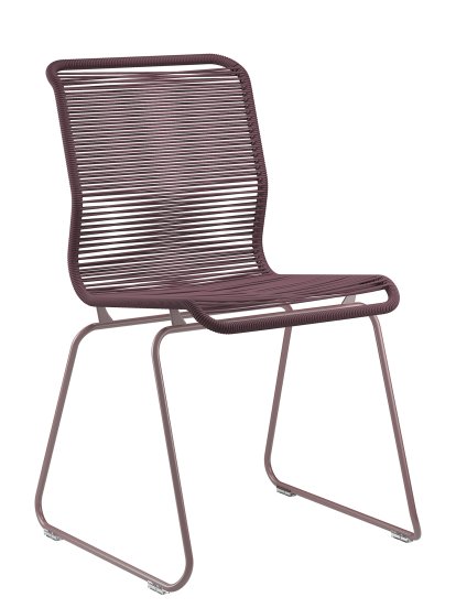 Chaise Panton One, Marcel, Black red