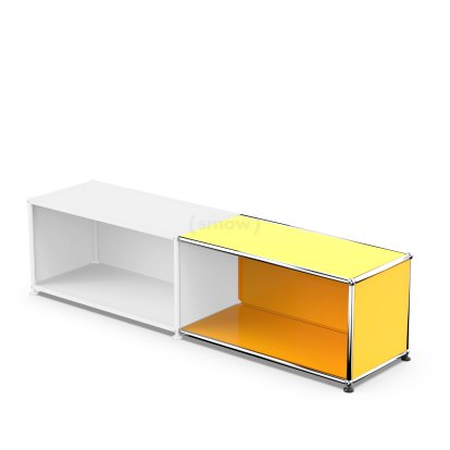 Kit d’extension horizontale USM Haller  1, Jaune or RAL 1004, 35 cm