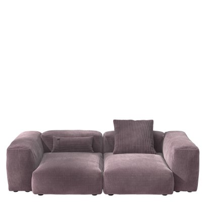 Vetsak Sofa Set 2, M, Cord velours - Blossom, Avec coussin