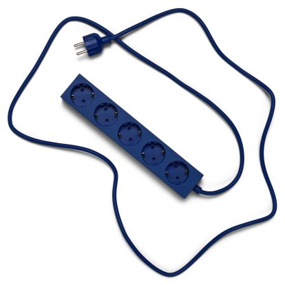 Bloc d'alimentation Bar / multiprise Beam, 5 prises électriques, Outremer, 2 m