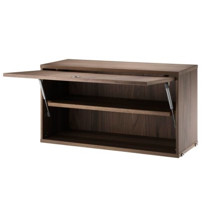 String System élément placard avec porte abattante, L 78 cm / Noix de pin