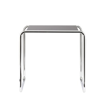 Table d'appoint B 9 Bauhaus originale, B 9b (H 50 x l 52 cm), Hêtre teinté, Hêtre naturel