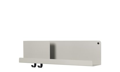 Etagère Folded Shelves, H 16,5 x L 63 cm, Gris
