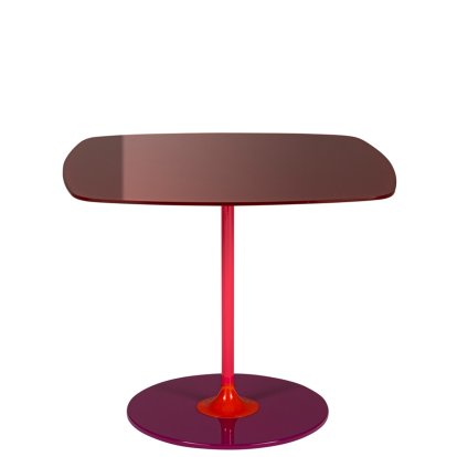 Table d'appoint Thierry, 40 cm, Bordeaux