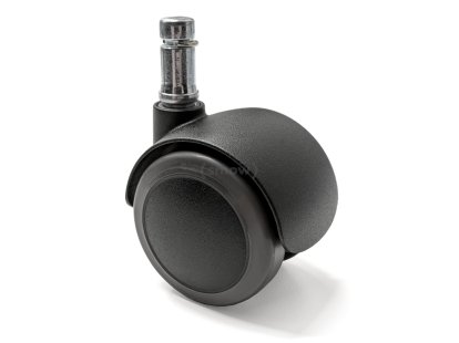 Roulette pour chaises Vitra, Pour Eames Plastic Chair (roulettes noires), Roulettes souples pour sols durs