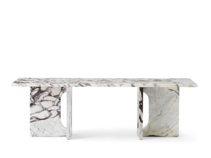 Table Androgyne Lounge , Marbre Calacatta Viola