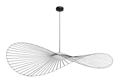 Suspension Vertigo Nova, Ø 190 cm, Noir/blanc