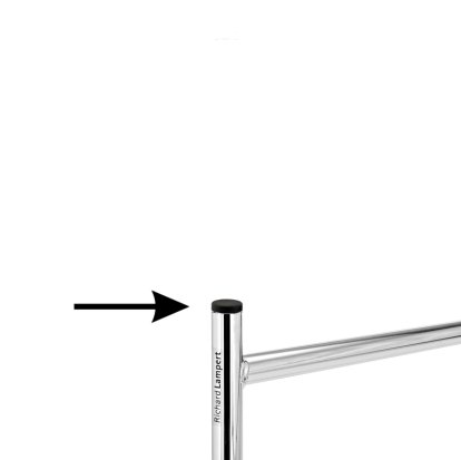 Bouchons en caoutchouc Eiermann (1 lot), Piétement normal