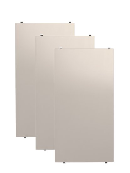 Planche String System (lot de 3), 58 x 30 cm, Laqué beige