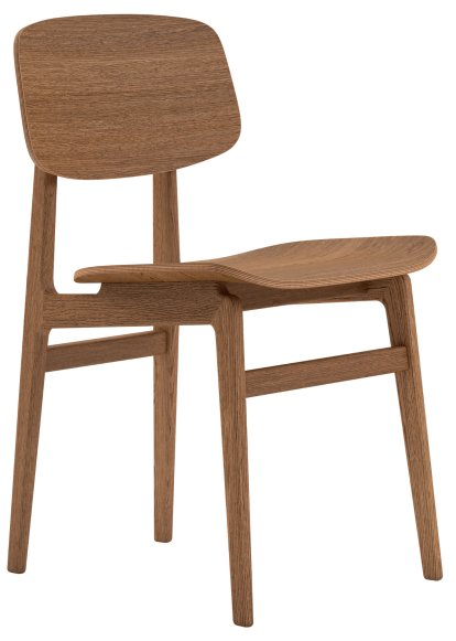 NY11 Dining Chair, Chêne fumé clair