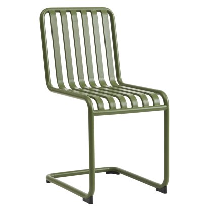 Chaise cantilever Palissade, Olive, Sans accotoirs