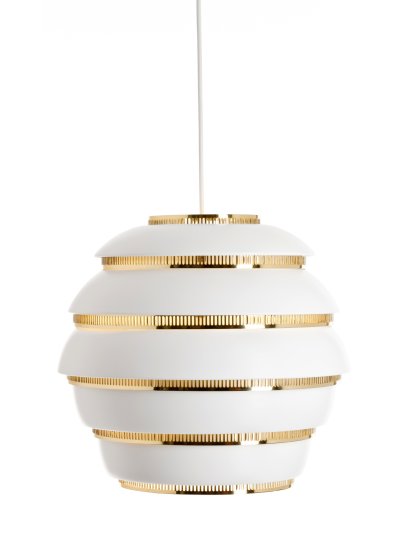Suspension A331 Beehive, Blanc, bagues d'acier en laiton