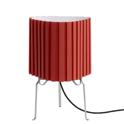 Lampe de table Canelé, Rouge tomate