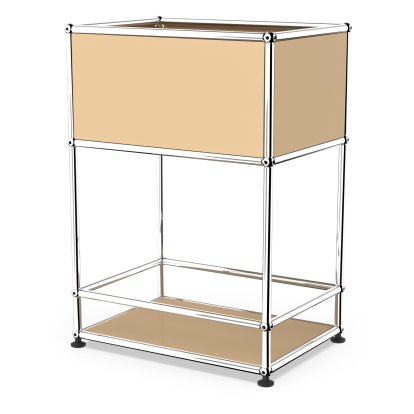 USM Haller meuble de bar type 2, Beige USM, Patin de nivelage