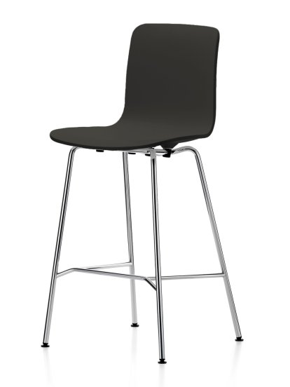 Tabouret de bar HAL RE, Noir profond RE, Version bar: 780 mm