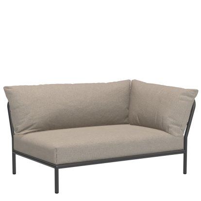 Level 2 Right Corner, Gris foncé, Gris cendre