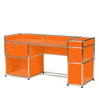 Bureau pour enfants USM Haller, Orange pur RAL 2004