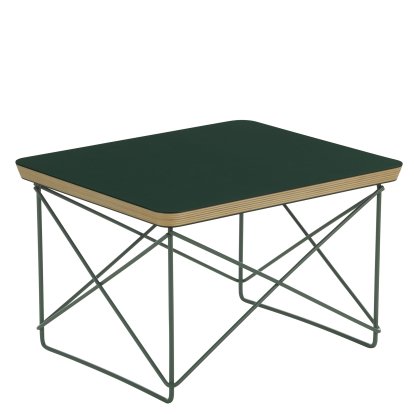 Table d'appoint Occasional Table LTR , Linoléum jade, Revêtement thermolaqué eames écume de mer verte