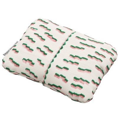 Coussin Sander, Coussin, Tiger Beat - Rose/vert Col. 005