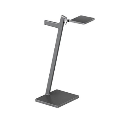 Lampe de table Roxxane Leggera, Gris basalte mat, Avec base de chargement magnétique