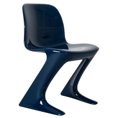 Chaise Z.Chaise, Sans accoudoirs, Bleu acier