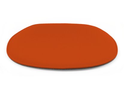 Coussin d'assise pour Eames Side Chairs, Avec rembourrage, Orange