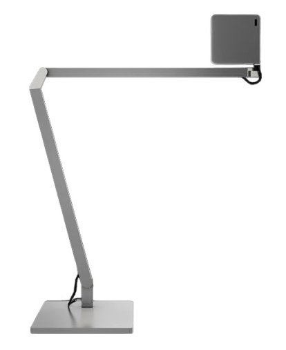 Lampe de table Roxxane Home, Argent anodisé