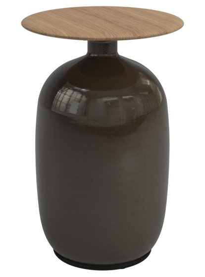 Table d'appoint Blow, Coffee, Ø 36 x H 52,5 cm