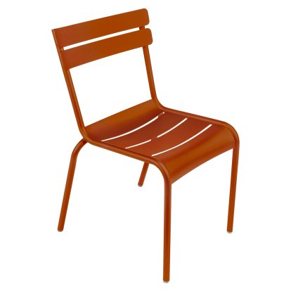 Chaise Luxembourg , Orange confite