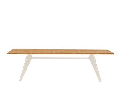 Table EM, 260 x 90 cm, Chêne massif naturel huilé, Écru
