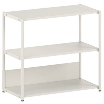 Buffet haut Unit en acier, Ouvert, Blanc crème