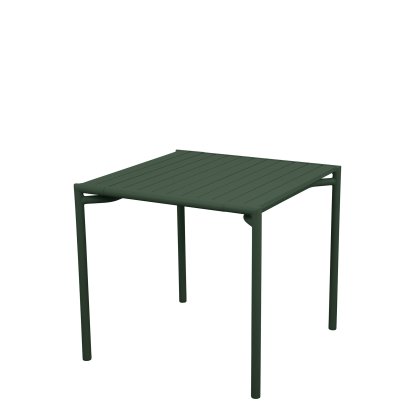 Table Bliss, 80 cm x 80 cm, Vert foncé