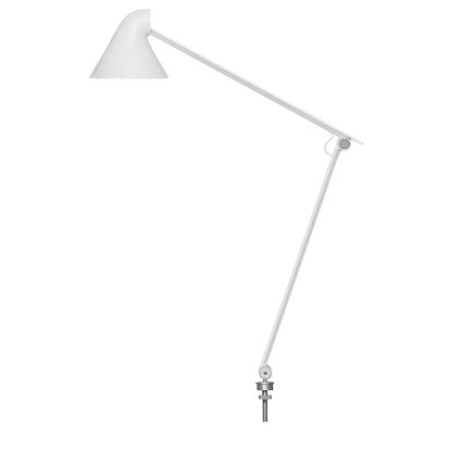 Lampe de table NJP, Blanc, Vis