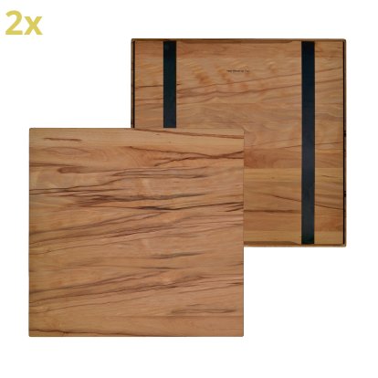 Plateau en bois pour étagères USM Haller, taille L, 50 cm x 50 cm,  Coeur de hêtre