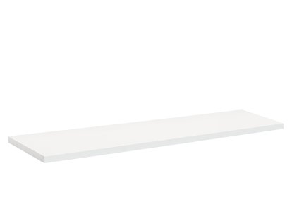 Rayonnage pour étagère Eiermann, Mélaminé blanc, 200 cm