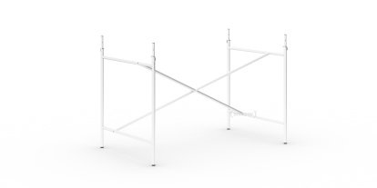 Châssis de table Eiermann 1, Blanc, Centré, 110 x 66 cm, Avec rallonge en hauteur (hauteur 72-85 cm)