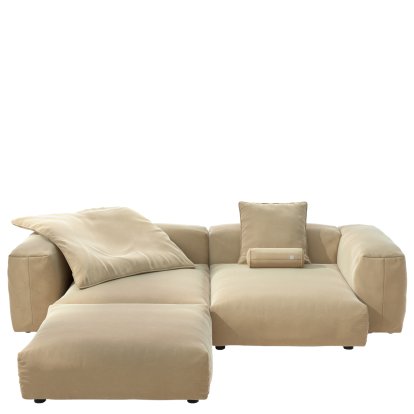 Vetsak Sofa Set 3, Suave - Crème, Avec coussin
