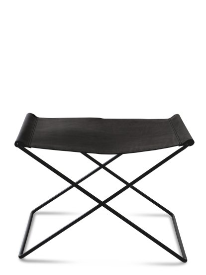 Ox Stool, Noir, Acier thermolaqué noir