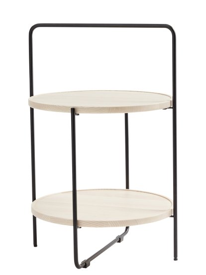 Tray Table, M (H 68 x Ø 46 cm), Frêne